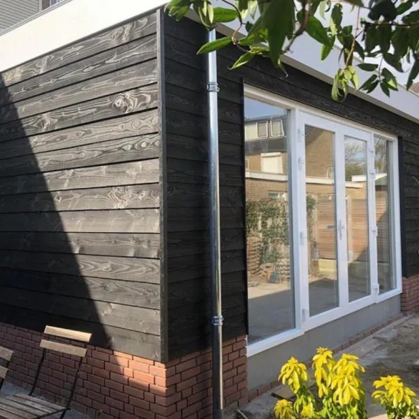 uitbouw achterzijde hoekwoning